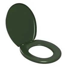 Assento Sanitário Oval Plástico Verde 5 Astra Foto mini 1