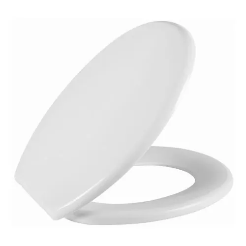 Assento Sanitário Oval Soft Branco Astra Foto 1