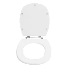 Assento Sanitário Poliéster Aspen Branco Para Louça Deca Foto mini 2