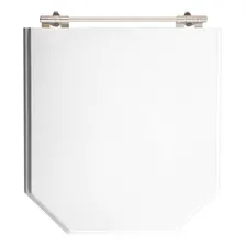 Assento Sanitário Poliéster Atrium Branco Para Louça Incepa Foto mini 1