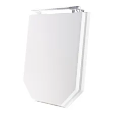 Assento Sanitário Poliéster Atrium Branco Para Louça Incepa Foto mini 2