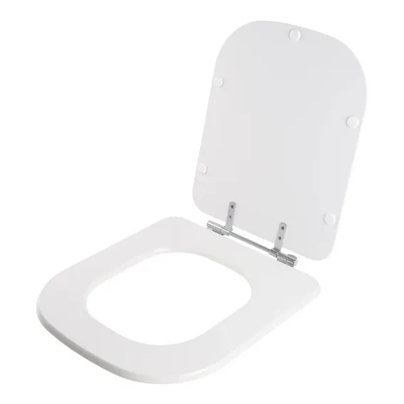 Assento Sanitário Poliéster Axis Branco Para Louça Deca Foto 1