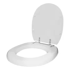 Assento Sanitário Poliéster De Ville Branco Para Louça Deca Foto mini 2