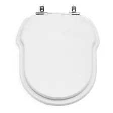 Assento Sanitário Poliéster Hampton Branco Para Louça Incepa Foto mini 1