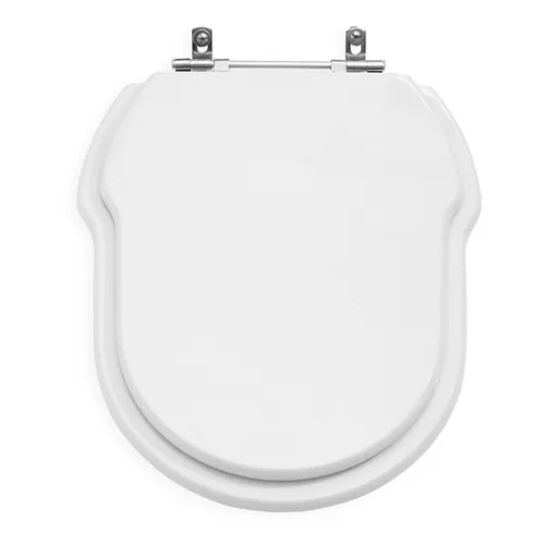 Assento Sanitário Poliéster Hampton Branco Para Louça Incepa Foto 1