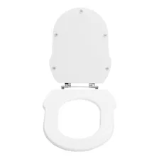 Assento Sanitário Poliéster Hampton Branco Para Louça Incepa Foto mini 3