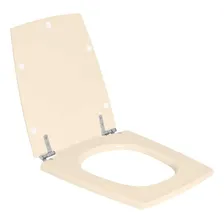 Assento Sanitário Poliéster Nuage Rosa Shell Para Louça Incepa Foto mini  2