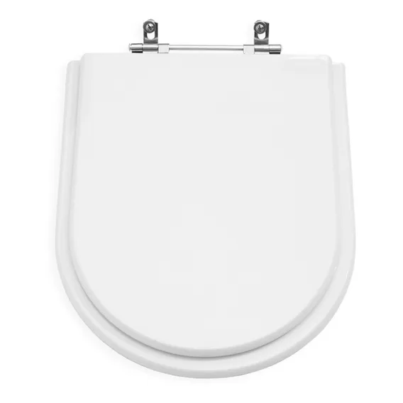 Assento Sanitário Poliéster Sig Bergamin Branco - Celite Foto 1