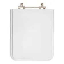 Assento Sanitário Poliéster Square Branco Para Louça Incepa Cidamar Foto mini 1