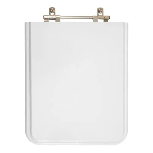 Assento Sanitário Poliéster Square Branco Para Vaso Incepa Foto 1