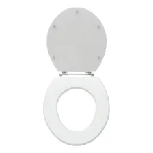 Assento Sanitário Poliéster Twister Branco Foto mini 2