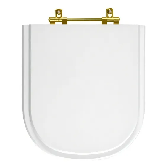 Assento Sanitário Poliéster Vogue Plus Branco Foto 1
