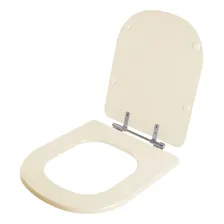 Assento Sanitário Poliéster Vogue Plus Creme Para Louça Deca Foto mini 2
