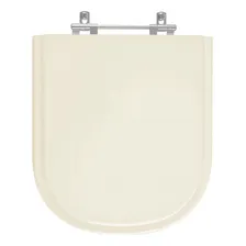 Assento Sanitário Poliéster Vogue Plus Creme Para Louça Deca Foto mini 1