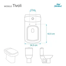 Assento Sanitário Resina Tivoli Cinza Escuro P/ Vaso Ideal Standard Cor Cinza quartzo Foto mini 3