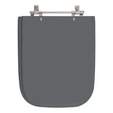 Assento Sanitário Resina Tivoli Cinza Escuro P/ Vaso Ideal Standard Cor Cinza quartzo Foto mini 1