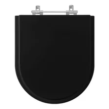 Assento Sanitário Riviera Preto Para Louça Celite Foto mini 1