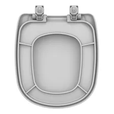 Assento Sanitário Sabatini Tampa Vaso Icasa Cinza Foto mini 3