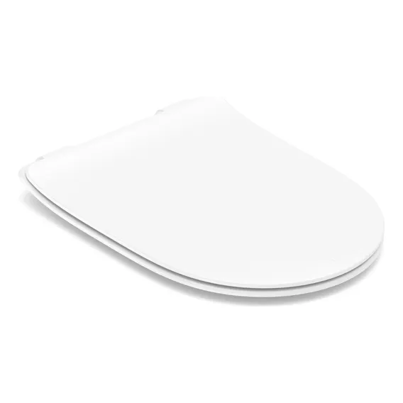Assento Sanitário Termofixo Soft Close Slim Branco Celite Foto 1