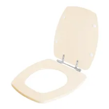 Assento Sanitário Thema Pessego Rosa Shell Para Louça Incepa Cor Pêssego Foto mini  2