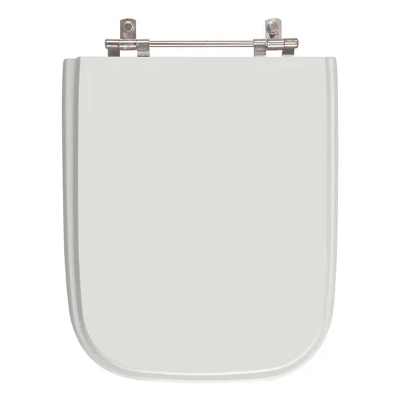 Assento Sanitário Tivoli Cinza Claro P/ Louça Ideal Standard Foto 1