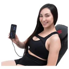 Assento Shiatsu 3d Massageador Para Costas Bivolt Foto mini 2