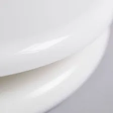 Assento Tampa De Vaso Almofadado Stylus Branco Louça Celite Foto mini 3