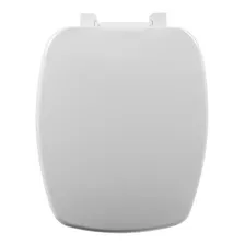 Assento Tampa De Vaso Almofadado Stylus Branco Louça Celite Foto mini 1