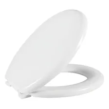 Assento Tampa Para Vaso Sanitário Almofada Convencional Oval Branco Astra TAJ/AS Foto  mini 1