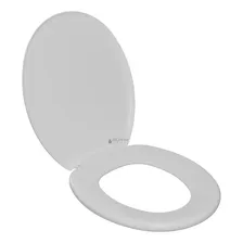 Assento Tampa Vaso Sanitário Confortável Universal Branco Foto mini 2