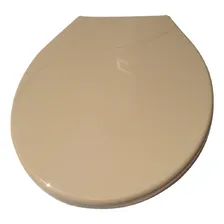 Assento Tampa Vaso Sanitário Universal Oval Creme Foto mini 1