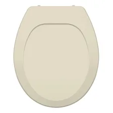 Assento Tampa Vaso Sanitário Universal Oval Creme Tupan Foto mini 1
