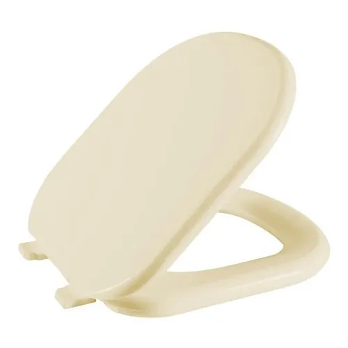 Assento Tampo Vaso Sanitário Modelo Vogue Plus Deca Creme Almofadado Astra Cor Bege Foto 1