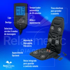 Assento Ultra Massage - Relaxmedic - 6 Motores, Carro E Casa Foto mini 4