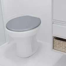 Assento Vaso Oval Almofadado + Parafusos Assento Sanitário Foto mini 2