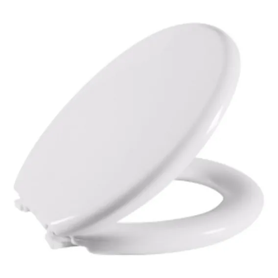 Assento Vaso Sanitario Almofadado Perfumado Oval Astra Cor Branco Foto 1