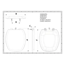 Assento Vaso Sanitário Modelo Durín Thema Verde Água Almofadado Foto mini 3