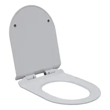 Assento Vaso Sanitário Termofixo Soft Close Amazonita Branco Foto  mini 1
