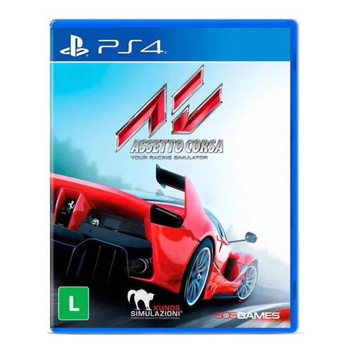 Assetto Corsa Ps4 PortuguĂȘs MĂdia FĂsica Foto 1