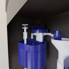 Astra REPARO COMPLETO DUPLO Caixa Acoplada Acionamento Duplo Foto mini 4