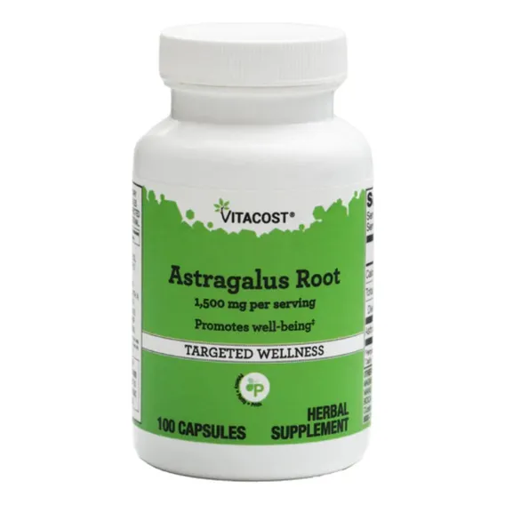 Astragalus 1500 Mg 100 Cápsulas Vitacost Foto 1