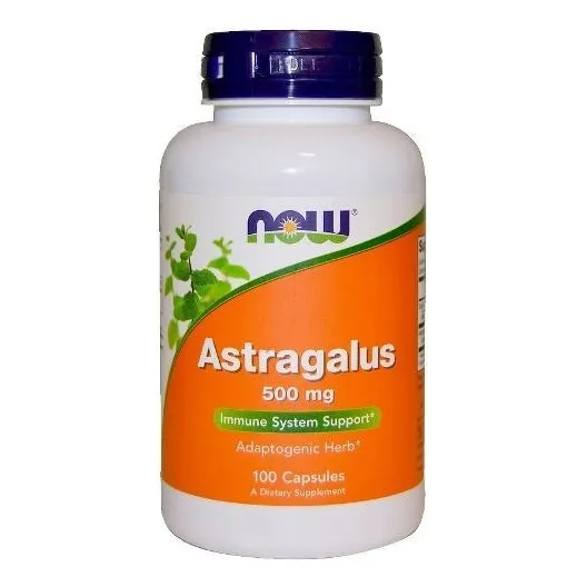 Astragalus 500mg Now Foods 100 Veg Cápsulas Importado Eua Foto 1