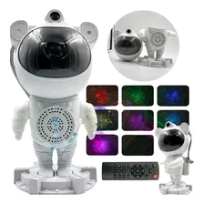 Astronauta Projetor Luz Noturna Galax Com Som E Bluetooth Foto mini  2