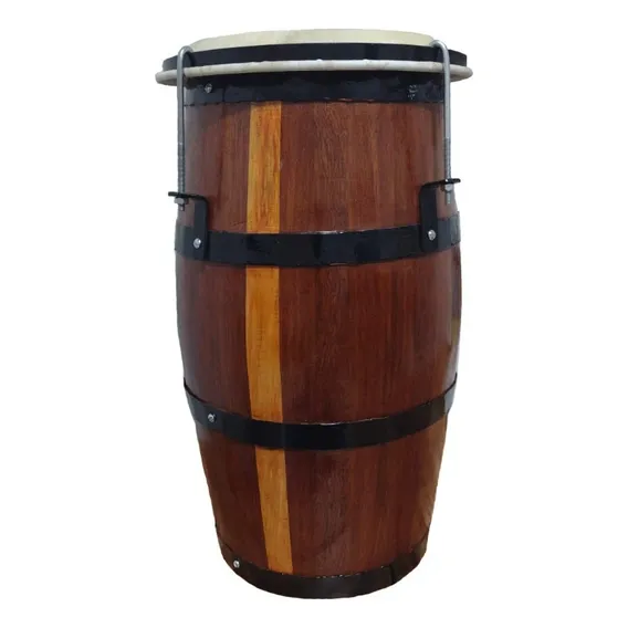 Atabaque Tambor De Barrica - 50 Cm - Afinação Tarraxa Salles Foto 1
