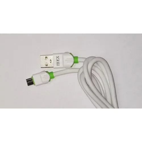 Atacado 20pç Cabo Usb Celular V8 Android Turbo Rápido 3.4 Cor Branco Foto 1