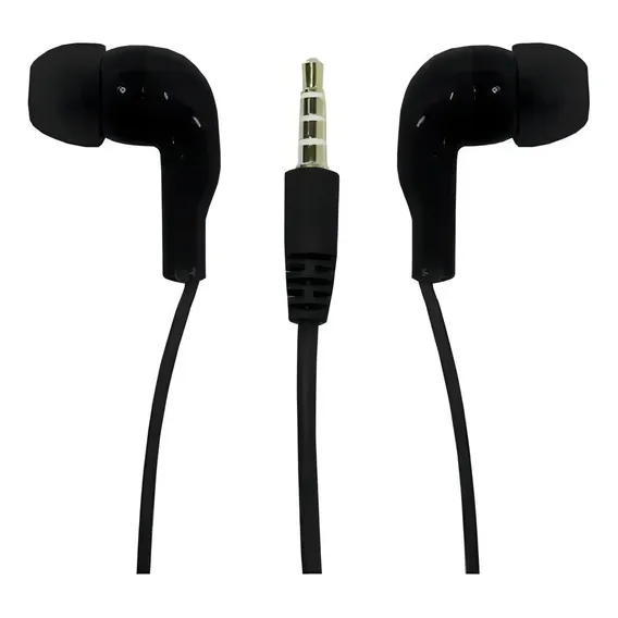 Atacado Kit 4 Fone Ouvido Slim Intra-auricular Fo-11 Pmcell Cor Preto Foto 1
