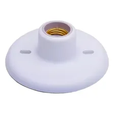 Atacado Plafon Bocal Luminária Teto Soquete Reforma Spot E27 Cor Branco 110v/220v (bivolt) Foto mini 2