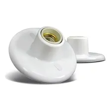Atacado Plafon Bocal Luminária Teto Soquete Reforma Spot E27 Cor Branco 110v/220v (bivolt) Foto mini 1