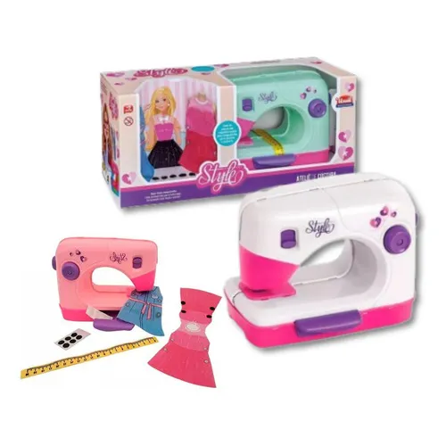 Ateliê Costura Mini Máquina Costura Brinquedo Infantil 2 Foto 1