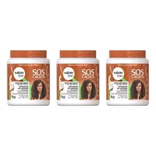 Ativador Cachos Salon Line 1kg Sos Cachos Oleo Coco - 3un Foto mini 1